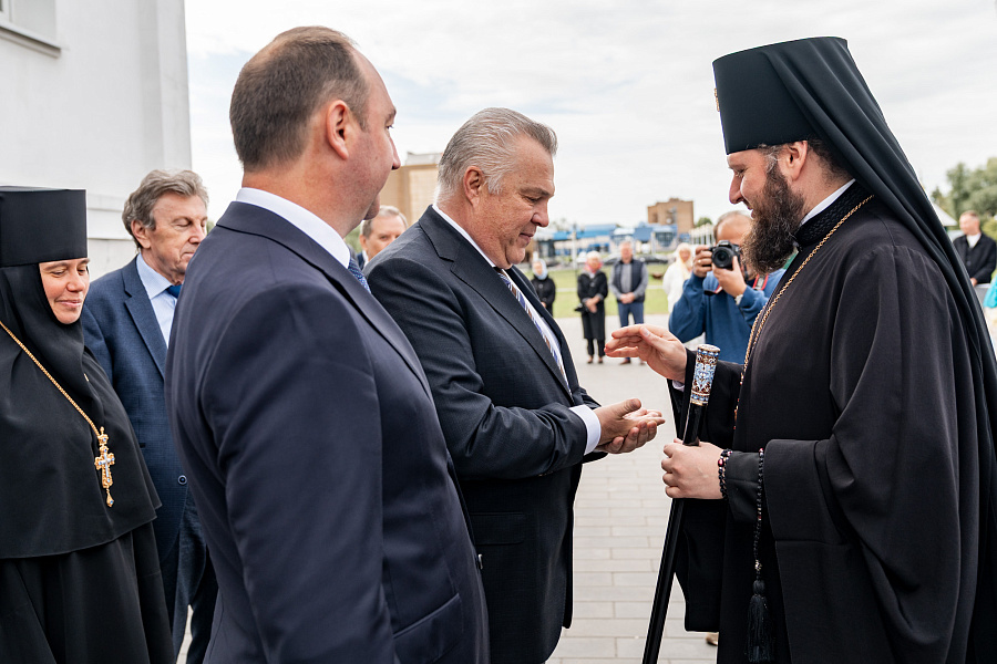 Великое освящение храма Всех святых, в земле Русской просиявших города Ступино